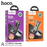 สิงค้าส่งจากไทย HOCO DZ11 หัวชาร์จรถ 2port USB CAR CHARGE output 3A ของแท้ พร้อมส่ง