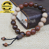 Gelang Kayu Stigi Dewandaru Kalimasada Kalimosodo ukuran Besar untuk Pria Wanita