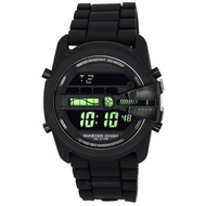 Diesel Master Chief Digital Silicone Strap Black Dial Quartz DZ2158 Men's Watch