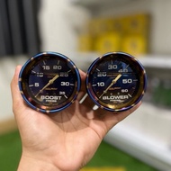 Auto Meter Boost Blower Meter 35PSI / 60PSI – Universal 4x4 Diesel Turbo | Meter Tekanan Turbo Keret