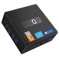 AWOW Mini PC Windows 10 Intel Celeron J3455 6GB LPDDR4 128GB SSD, Mini Desktop Computer, AK34 PRO Qu