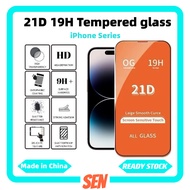 IPHONE Tempered Glass Screen Protector FULL COVER 21D 19H High-end 7/8Plus/X/11/12/13/13Pro/14/14Pro/14Max/14ProMax