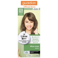 Liese Creamy Bubble Color Mint Ash 108ml - DIY Foam Hair Color with Salon Inspired Colors