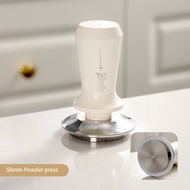 BINCOO Coffee Tamper Set Hammer Base Powder Distributor Set Elastic Pressing Powder 51/58MM
