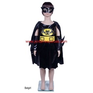 READY STOCK Cosplay Kids Children Batgirl Superhero Costume