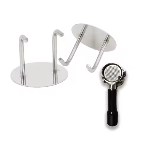 51/53/54/58mm Coffee Bottomless Portafilter Wall Rack Coffee Bottom Filter Self-adhesive Holder Bari