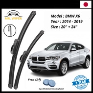 🔥 MR WIPER🔥 BMW X6 F16 (2014-2019) MR WIPER JAPAN TECHNOLOGY WIPER BLADE WINDSCREEN WIPER