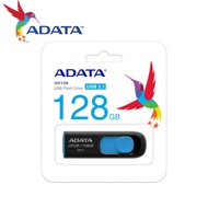 ADATA 威剛 UV128 128GB USB 3.2 高速隨身碟 黑色 公司貨（AD-UV128-128G）