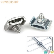 45YJXGUSHOP 10pcs Grid Wall Clamps, Metal Sturdy Clamps Grid Connectors, Home Improvement DIY Grid P