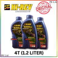 HI-REV 1.2L S150CC SEMI Synthetic SAE 15W-50 API SN JASO MA2 4T Liter hirev