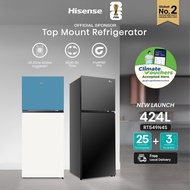 Hisense 424L Top Mount Refrigerator, RT549N4S