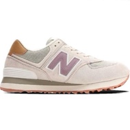 Sepatu NB 574 Sneakers New Balance 574 Beige Pink Purple 100% Sneakers Original BNIB