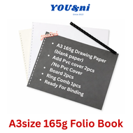 A3 size  SPM Drawing Paper/Buku Folio Seni PSV Tingkatan 3 SPM ( 297 cmx 420 cm )