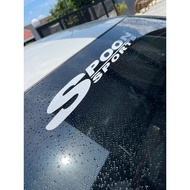 SPOON WINDSHIELD STICKER SPOON SPORT