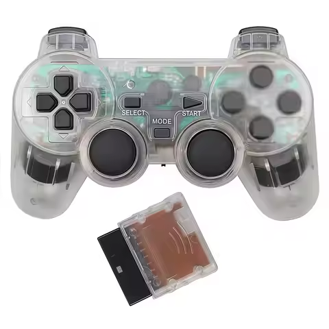 2.4G PS2 Controller Wireless Controller For PS2/PS1 Gamepad Dual Vibration Shock Playstation 2 Joypa