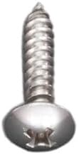 EA949AL-333 5 x 12mm Truss Head Tapping Screws (Stainless Steel/13 Pieces)