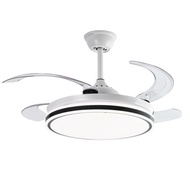 HAISHI8 Fan With Light Bedroom Inverter With LED Ceiling Fan Light Simple DC Power Saving Ceiling Fan Lights (HG1)
