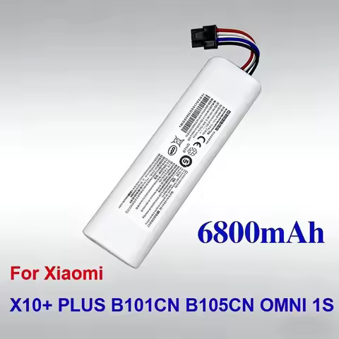 Durable Compatible Battery Reliable Spare Accessory for Xiaomi F9 X10+ PLUS X10+ B101CNOMNI 1S Robot