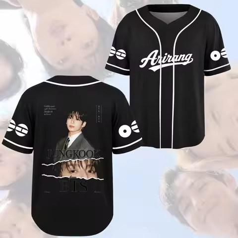 2026 New BTS Member Graphics 3D Printed Jersey Men Summer Sports Outdoors T-shirt Breathable Quick D