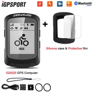 iGPSPORT IGS520 IGS 520 Computer ANT+ Wireless Bike Speedometer Bluetooth GPS route navigation smart notification Odometer