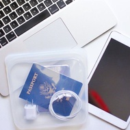 美國 Stasher 方形矽膠密封袋-雲霧白