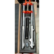 Front shock absorber upside down usd KLX 150 KLX 230 tele scarlet racing scopik scopek adjuster prel
