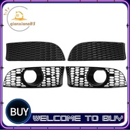 【qianxiana83】2x Car Front Grille Grill Lower Bumper Fog Light Cover Trim For-BMW E90 E91 E92 E93 2004-2012 M3 Style