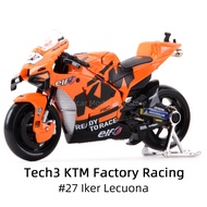 Maisto 1:18 2021 GP Racing Tech3 KTM Factory Racing Die Cast Vehicles Collectible Motorcycle Model T