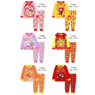 Cuddle Me New Year Serries Design Long Sleeved Pyjamas