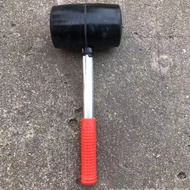 Supply Iron Handle Black Rubber Head Rubber Hammer Rubber Hammer Leather Hammer Black Head Iron Hand