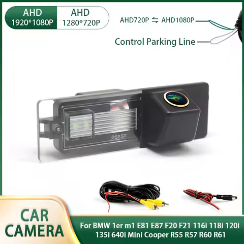 AHD Car Rear View Reverse Camera for BMW 1er M1 E81 E87 F20 F21 116i 120i 135 i Night Vision Waterpr