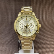 Seiko SKS610P1 Neo Quartz Chronograph Stainless Steel Bracelet Men's Watch