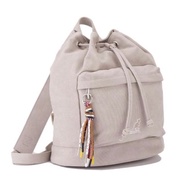 【KANGOL】袋鼠掛繩 帆布水桶後背包 水桶包 後背包 雙肩包