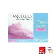Fabriano กระดาษวาดเขียน อาร์ตติสติโก้45.5x61 300G HP/TW10SH#30014561