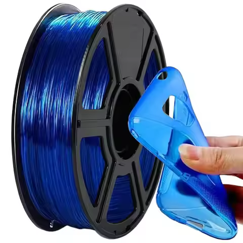 Flexible Filament TPU 1.75mm 200g Translucent Filament Soft 95A TPU FDM 3D Printer Material Glow In 