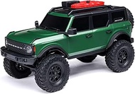 Axial RC Truck 1/24 SCX24 Ford Bronco 4X4 RTR Brushed Rock Crawler (Battery & Charger Included), Gre