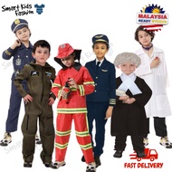 (3y-9y)Children Occupation Uniform set Police, Doctor , Lawyer , Pilot , Air Force,  Bomba
