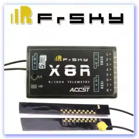 FrSky X8R Receiver 8/16CH Telemetry For RC Quadcopter Multicopter Compatible with X7 X9D X12S transm