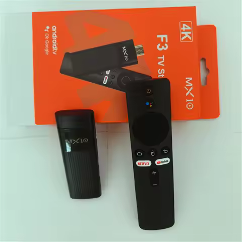 Factory MX10 F3 TV Stick Android 13.0 4K Smart Android TV Box 2.4G 5G WiFi Smart TV Stick Network Me