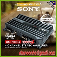 🔥LIMITED OFFER🔥 SONY XM-N1004 1000 WATTS 4 CHANNEL STEREO CAR AMPLIFIER 4 CHANNEL CAR AUDIO SYSTEM