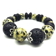 Rock on Dalmatian bracelet