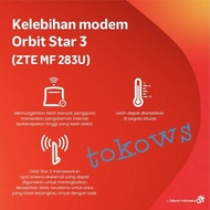 Modem Wifi Home Router Telkomsel Orbit Star 3 Zte Mf283U Free Antena