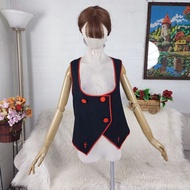 Black outer gothic outer black vest gothic vest black vest gothic vest