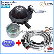 Selang Regulator Cocok Utk Tabung Ga 3kg 12 kg Bright Gas