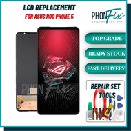 𝑷𝒉𝒐𝒏𝑭𝒊𝒙 Compatible For AS ROG PHONE 5 / ROG 5 ZS673KS/ ROG 5S ZS676KS AMOLED LCD SKRIN DIGITIZER TOU