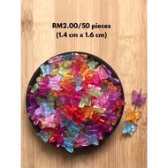 RM2.00/50 pieces : BD-901 - Bead - 1.4 cm x 1.6 cm