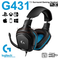 Logitech G431 STEREO GAMING HEADSET หูฟังเกมมิ่ง ของแท้ ประกันศูนย์ 2ปี