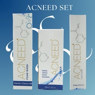 Acneed Kit / Acneed foam wash / Acneed toner / Acneed Lotion / Acneed bar