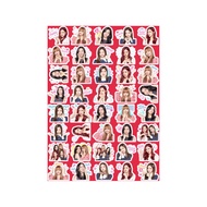 Pink JISOO JENNIE LISA Rosé Guka Waterproof Mobile Phone Sticker