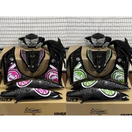 COVERSET LC135 V4-V7 BATIK BK.PINK , BATIK BK.GREEN - BLACK COVER